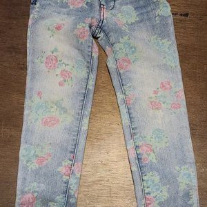 Size 4 floral jeans